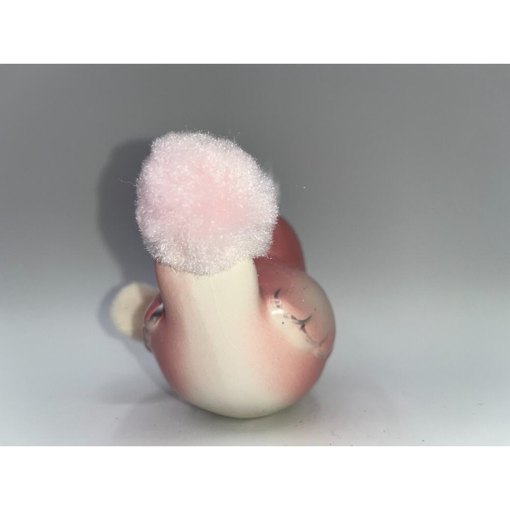 Vintage Pink Love Bird Glitter Mohawk Easter Bunny Ears Bow Tie Price OMG OOAK - Picture 6 of 16